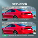 SCITOO Spoiler Wing Fits for 2010-2016 for Audi A5 Coupe Glossy Black M4 Style Rear Trunk Spoiler Wing