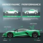 SCITOO Spoiler Wing Fits for 2010-2016 for Audi A5 Coupe Glossy Black M4 Style Rear Trunk Spoiler Wing