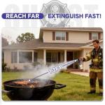 ABC Fire Extinguisher for Home & Vehicle - Portable Dry Chemical Fire Extinguisher | Grease & Electrical Fire Extinguisher for Kitchen, Car, Easy for All Ages to Use (4-Pack, 1.32lb Each)