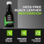 Griffin Black Leather Dye for Shoes & Boots – 2.5oz – Repairs Scuffs, Scratches & Fading – Permanent Leather & Suede Dye for Furniture, Car Seats, Jackets, Upholstery & More – Made in USA
