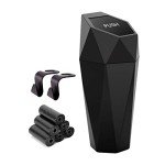 Ginsco Mini Car Trash Can with Cup Holder