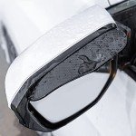 2PCS Waterproof Carbon Fiber Side Mirror Guards