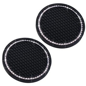 Bling Car Cup Holder Coasters - Set of 2