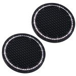 Bling Car Cup Holder Coasters - Set of 2
