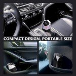 Ginsco Mini Car Trash Can with Cup Holder