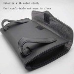 Stylish Leather Tissue and Mask Holder for Cars