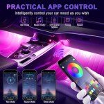LivTee Smart RGB Interior Car Accent Lights