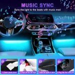 LivTee Smart RGB Interior Car Accent Lights