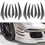 12 Pcs Universal Car Spoiler Canards Kit