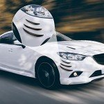 12 Pcs Universal Car Spoiler Canards Kit