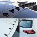 10 PCS Shark Fin Diffuser Kit for Cars