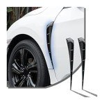 Carbon Fiber Car Fender Side Vents - 2 PCS