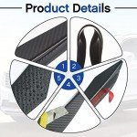 12 Pcs Universal Car Spoiler Canards Kit