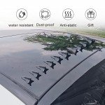 10 PCS Shark Fin Diffuser Kit for Cars