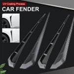 Carbon Fiber Car Fender Side Vents - 2 PCS