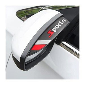 2PCS Waterproof Rear View Mirror Rain Guards