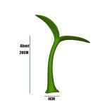 Funny Green Bean Sprout Car Roof Sticker
