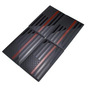 3D Metal American Flag Car Emblem Badge