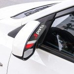 2PCS Waterproof Rear View Mirror Rain Guards