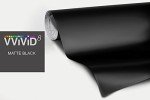 Black Matte 60" x 20ft Car Wrap Vinyl