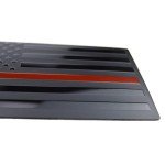 3D Metal American Flag Car Emblem Badge