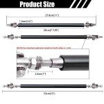 Universal Car Front Bumper Lip Kit with Splitters