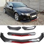 Universal Adjustable Front Bumper Lip Spoiler Kit