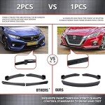 9-Piece Car Body Kit with Adjustable Support Rods