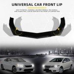 Universal Car Front Bumper Lip Kit with Splitters