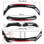 Universal Car Bumper Lip Spoiler & Body Kit