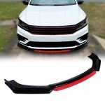 DREAMOTOR Universal 4 PCS Front Bumper Splitter Kit