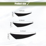 6 PCS Car Front Bumper Lip Splitter Kit