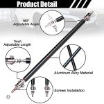 Universal Car Front Bumper Lip Kit with Splitters