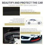 Universal Adjustable Front Bumper Lip Spoiler Kit