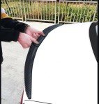 Universal Carbon Fiber Car Trunk Spoiler Kit