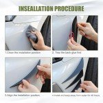 6 PCS Car Front Bumper Lip Splitter Kit