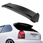 Honda Civic Hatchback Matte Black Roof Spoiler