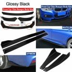 B-M-W Front Bumper Splitter & Glossy Side Skirts