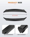 Honda Civic Hatchback Matte Black Roof Spoiler