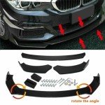 B-M-W Front Bumper Splitter & Glossy Side Skirts