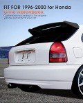 Honda Civic Hatchback Matte Black Roof Spoiler