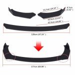 B-M-W Front Bumper Splitter & Glossy Side Skirts