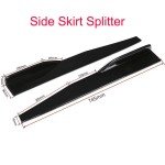 Glossy Black Universal Car Bumper Lip & Skirts