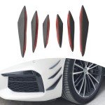 6 Pieces Car Front Bumper Protection Kit