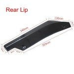 Glossy Black Universal Car Bumper Lip & Skirts