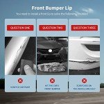 Toyota Camry Sport Front Bumper Lip Spoiler