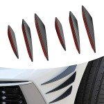ZKFAR 6-Pack Car Front Bumper Lip Splitter Kit