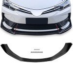 Carbon Fiber Style Front Bumper Lip Kit