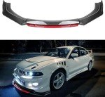 4Pcs Universal Front Bumper Lip Spoiler Kit