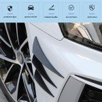 ZKFAR 6-Pack Car Front Bumper Lip Splitter Kit